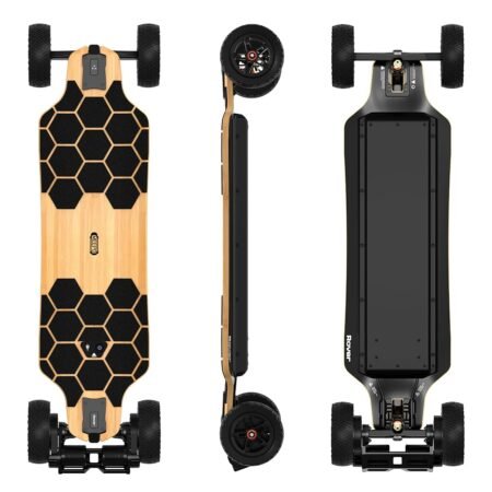MEEPO Rover Off-Road All-Terrain Electric Skateboard, Dual 1800W Motors, 31 Mile Range, 32 MPH Top Speed, 8-inch Pneumatic Wheels, Mountain Board for Adults
